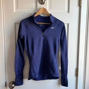 Nike dri-fit purple pullover